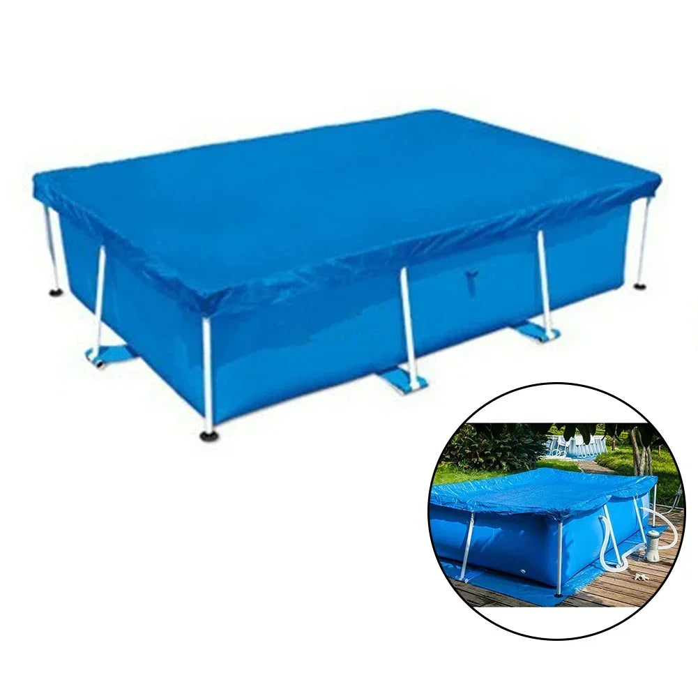 Square Pool Cover with Bracket for Debris Protection