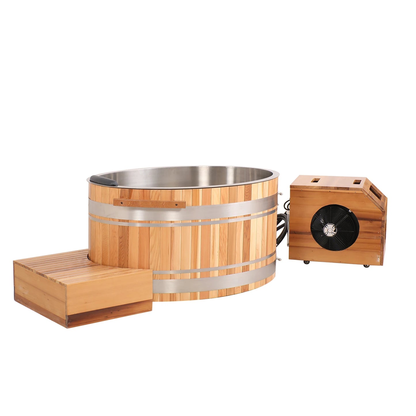Hot Selling Luxury Cedar Ice Bath Spa Barrel
