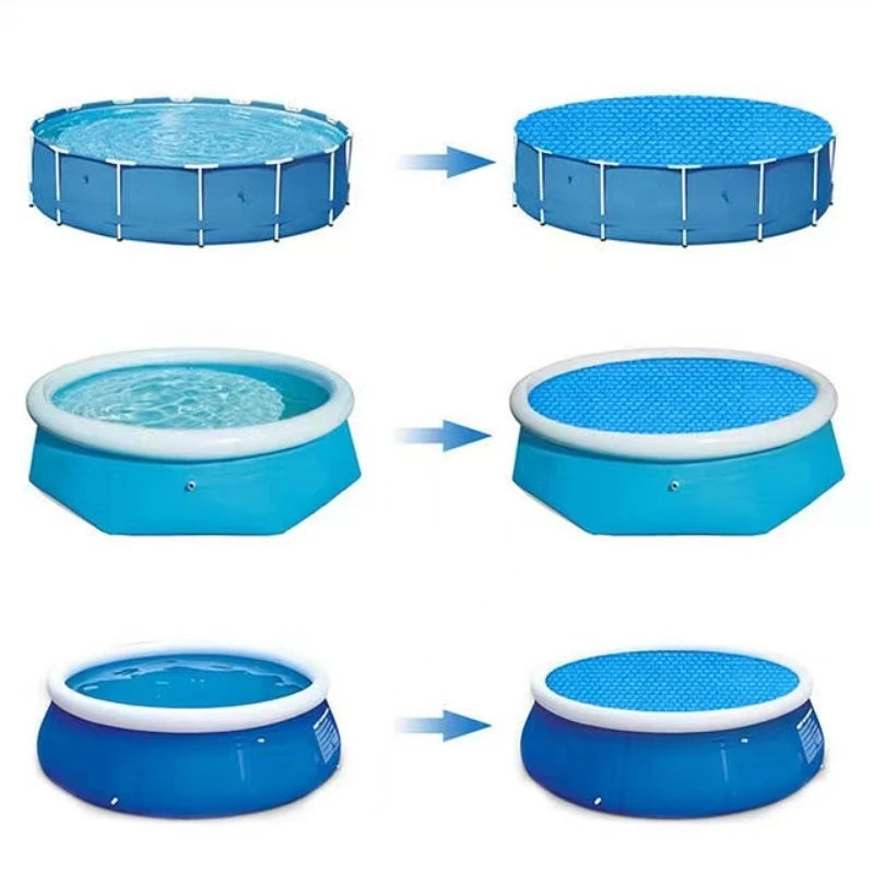 Solar Pool Cover Blanket – Heat & Dustproof