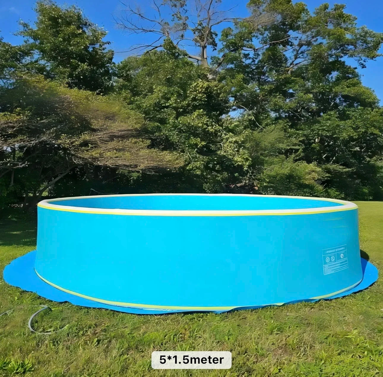 Thickened Inflatable Swimming Pool for Outdoor Home Use 5 1.5m