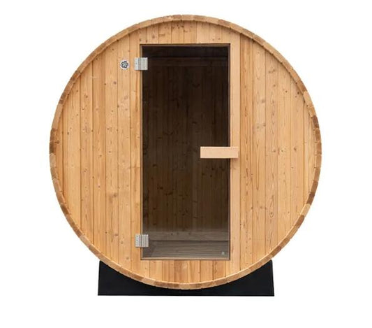 Extra-Wide Barrel Sauna - 8 Person