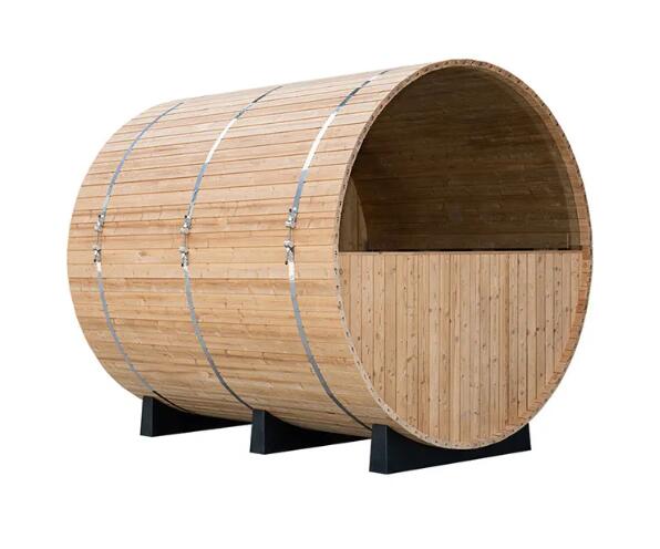Barrel Sauna w/ Porch - 4 Person