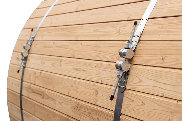 Extra-Wide Barrel Sauna - 2 Person
