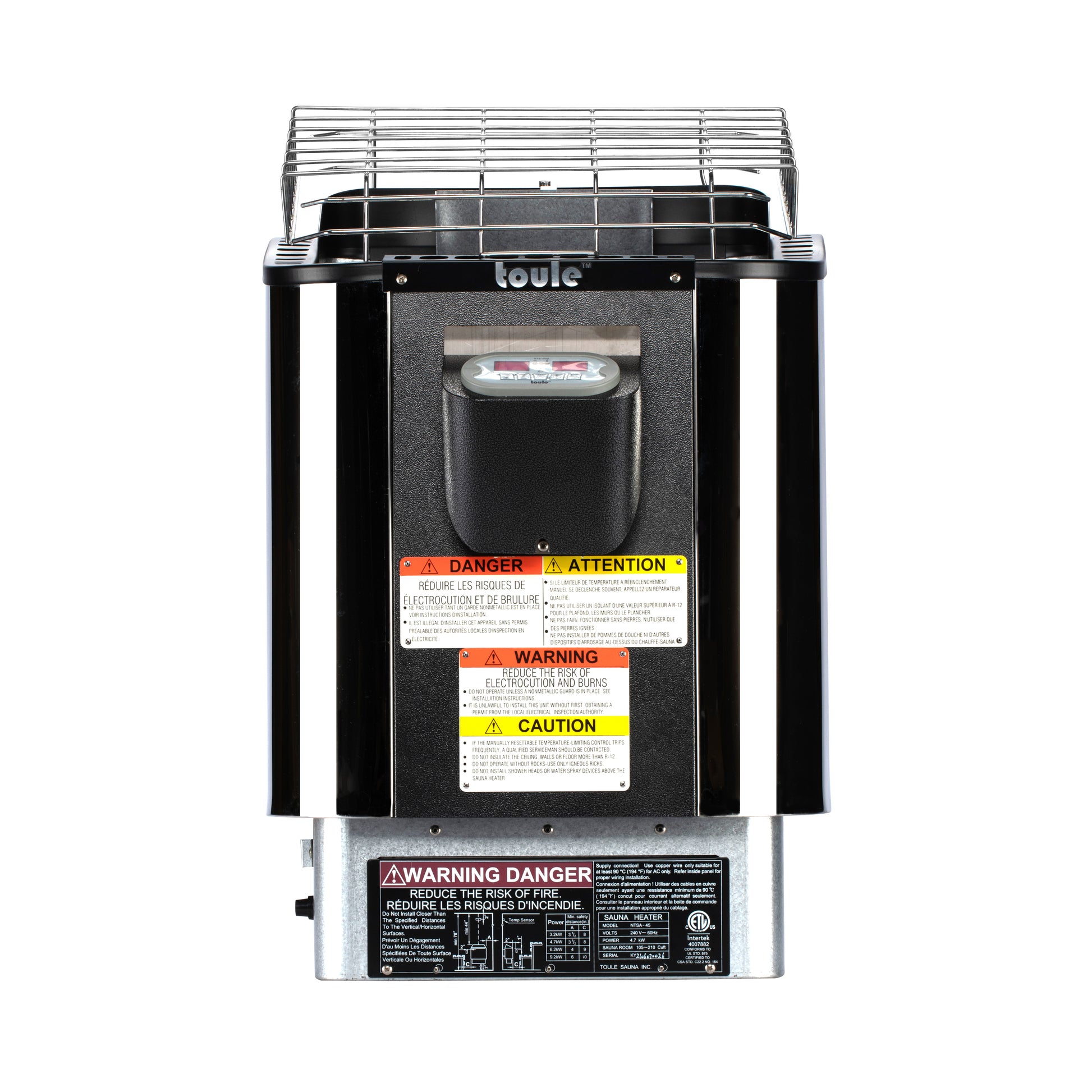 Toule Sauna Heater Packge