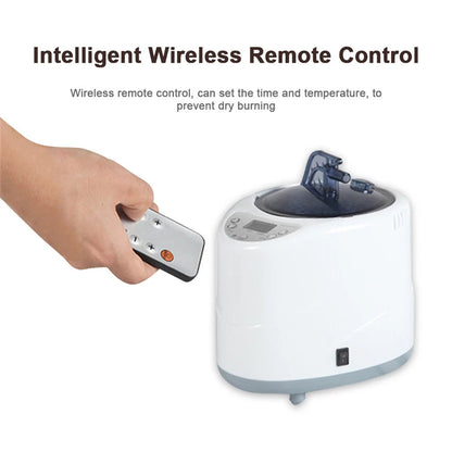 Wood Sauna Steam Solid Wood Bubble Foot Barrel Foot Tub Steamed Feet Steam Generator Personal Care Appliances Home Spa