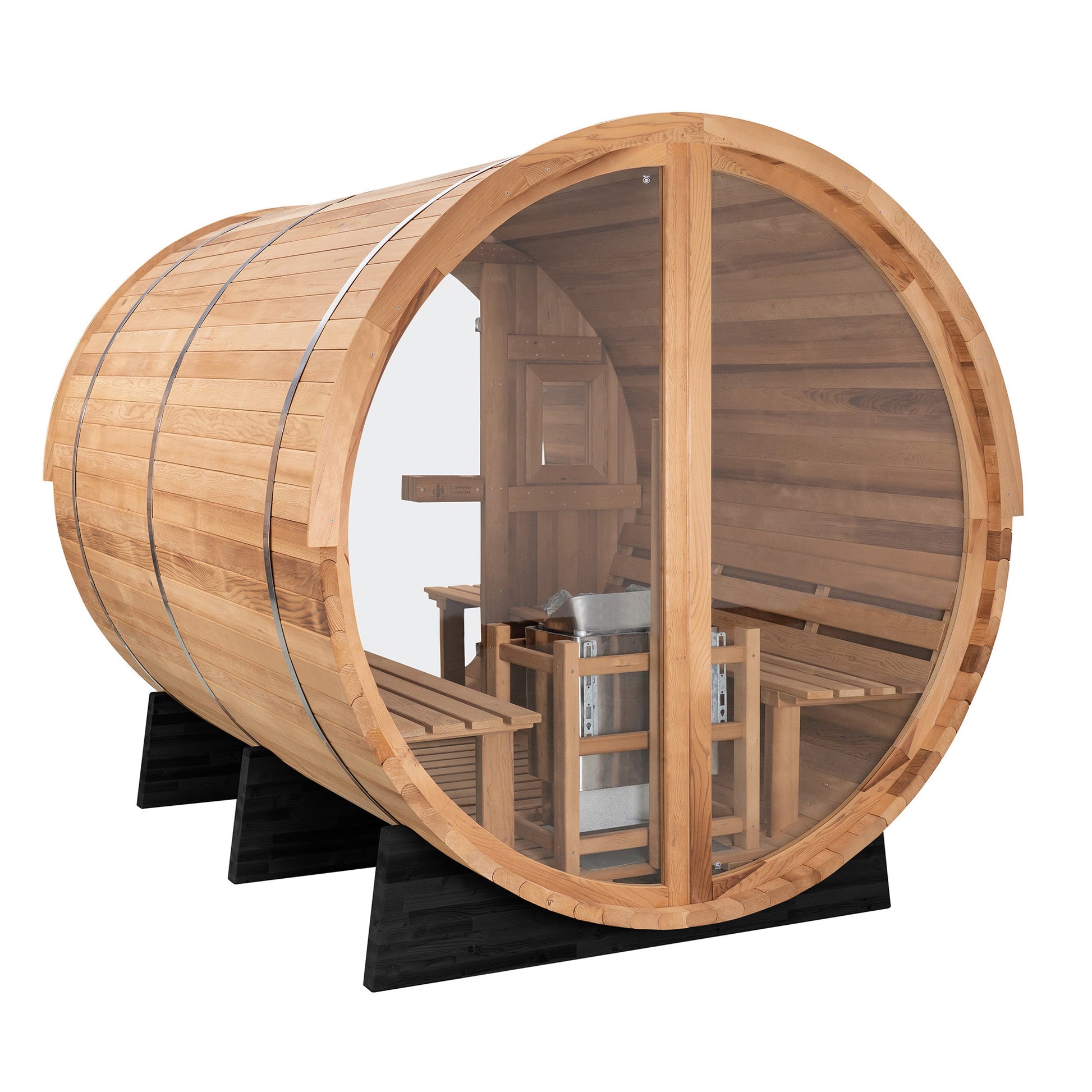 Horizon Outdoor Sauna - 6 Person w/ Porch