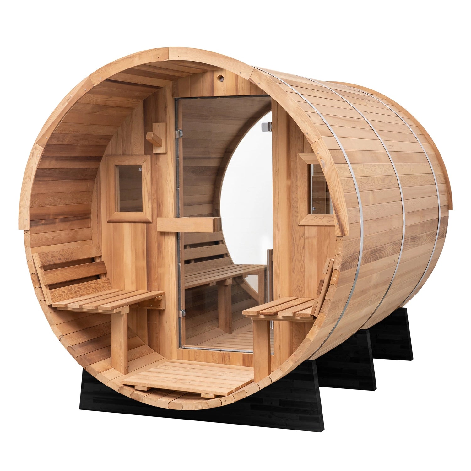 Horizon Outdoor Sauna - 6 Person w/ Porch