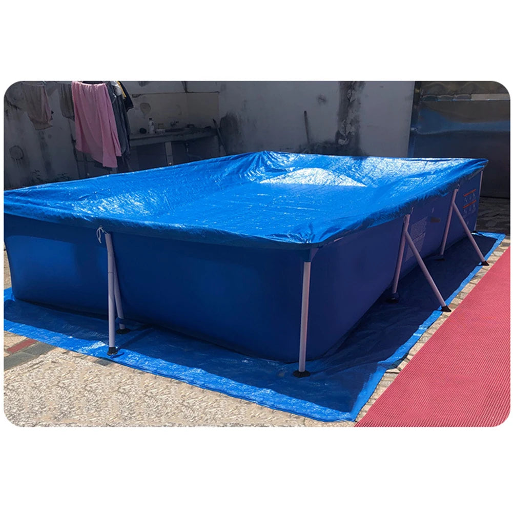 Square Pool Cover with Bracket for Debris Protection