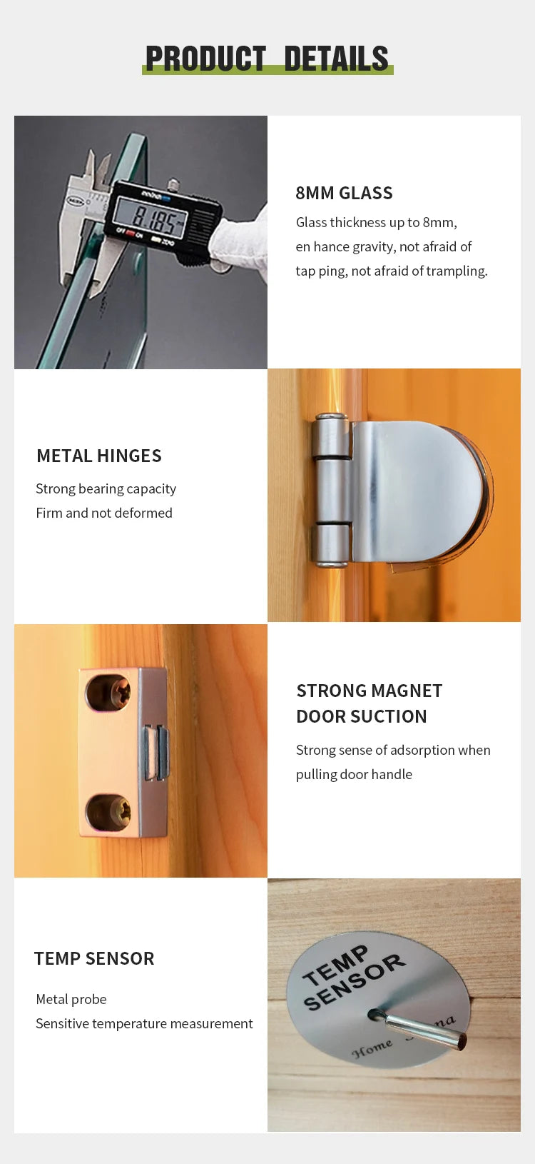 Indoor Traditional Sauna Dry Steam