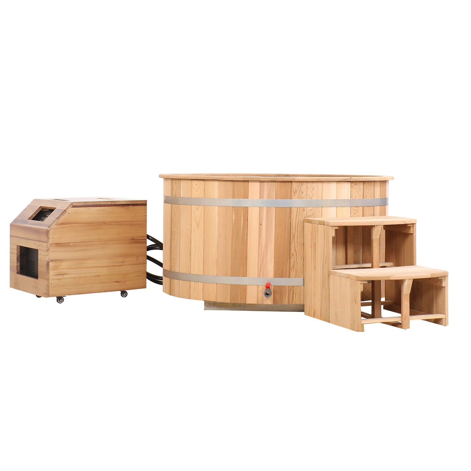 Hot Selling Luxury Cedar Ice Bath Spa Barrel