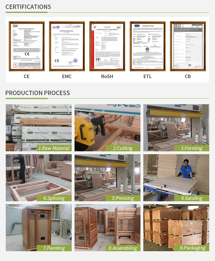 Custom Hemlock Barrel Sauna Room for Outdoor Relaxation