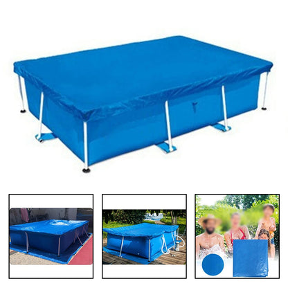 Square Pool Cover with Bracket for Debris Protection