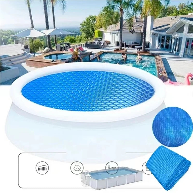 Solar Pool Cover Blanket – Heat & Dustproof