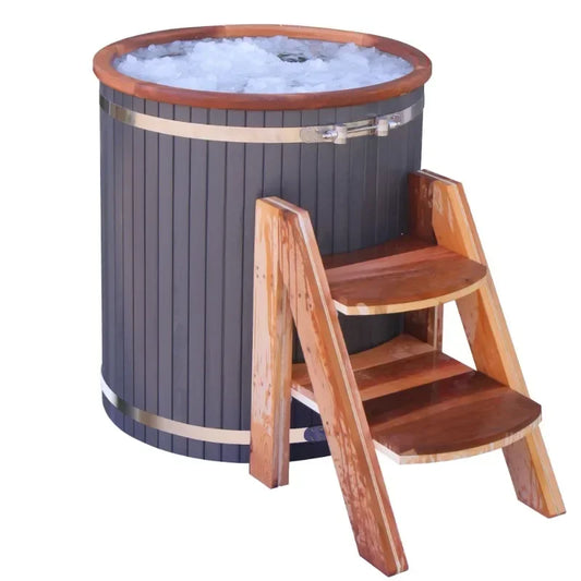 Cold Water Therapy Wooden Cold Plunge Recovery