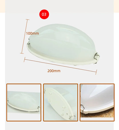 Traditional Wooden Sauna Bucket with Ladle for Steam light3