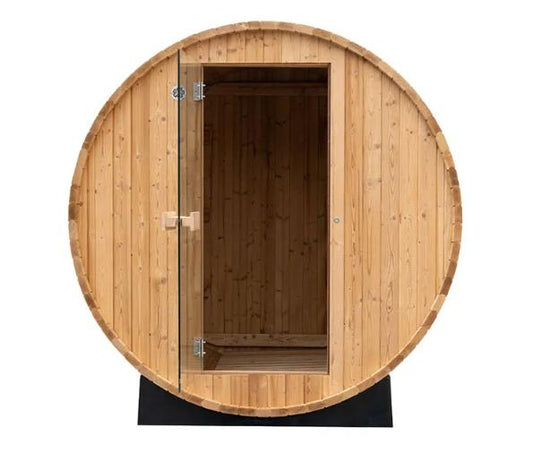 Extra-Wide Barrel Sauna - 6 Person