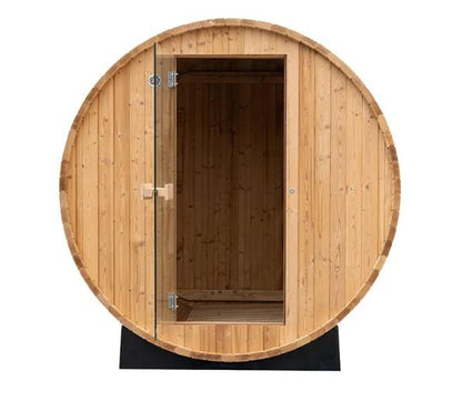 Extra-Wide Barrel Sauna - 2 Person
