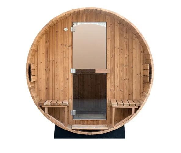 Barrel Sauna w/ Porch - 4 Person