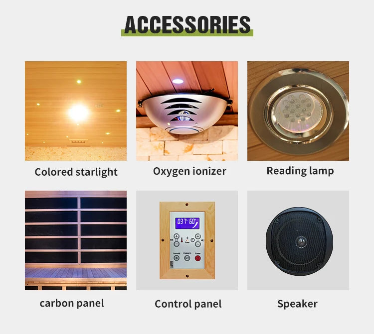 Indoor Traditional Sauna Dry Steam