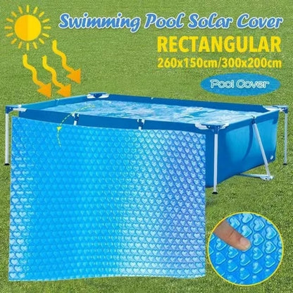 Solar Pool Cover Blanket – Heat & Dustproof