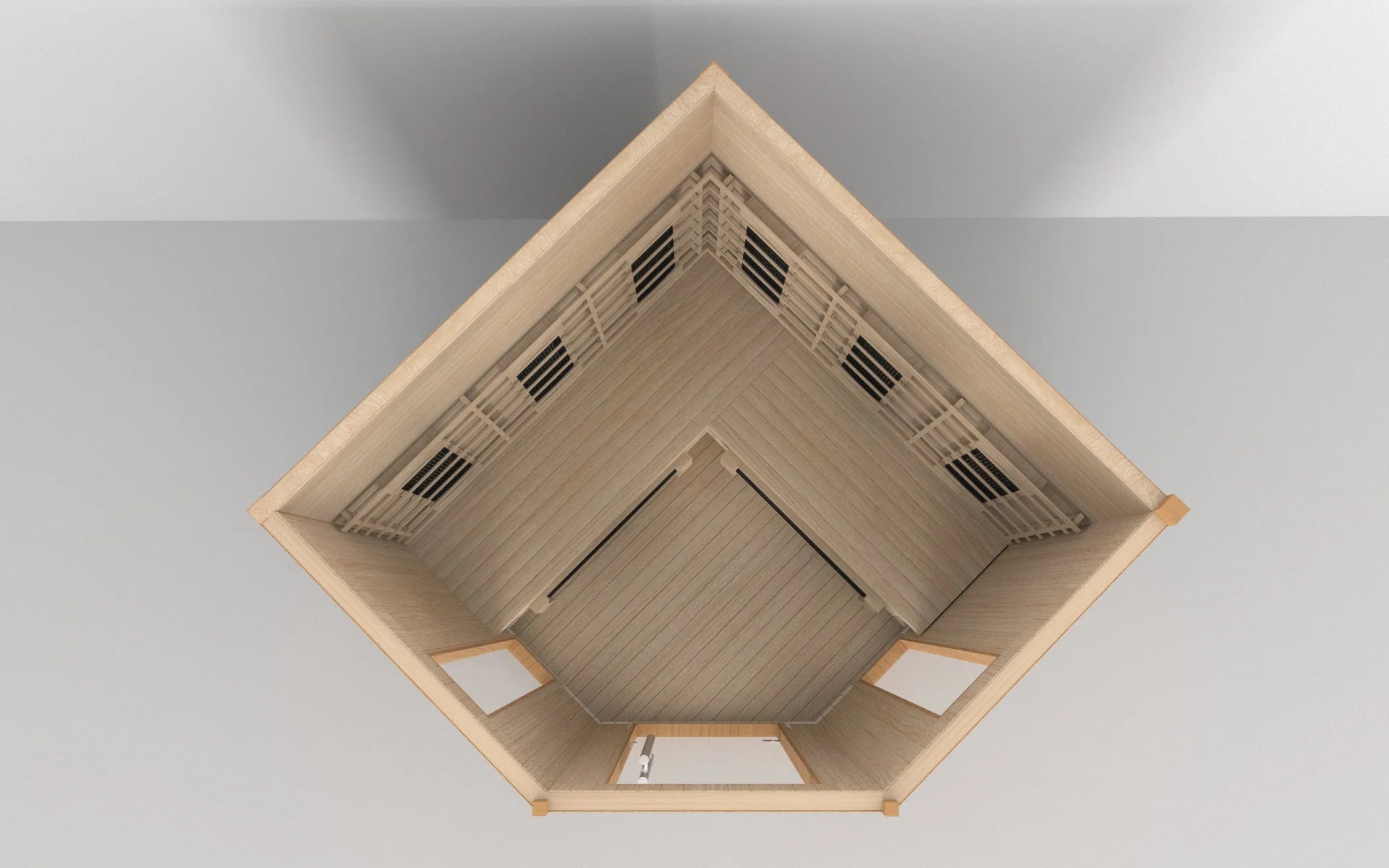 Indoor Traditional Sauna Dry Steam