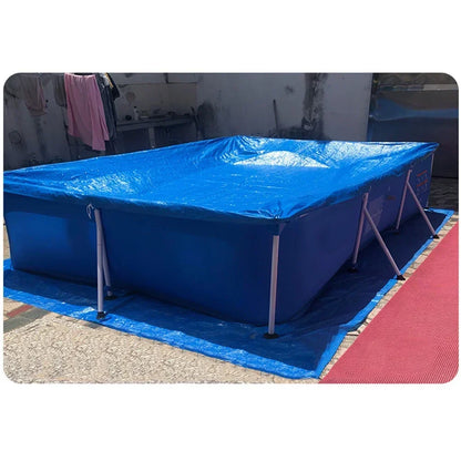 Square Pool Cover with Bracket for Debris Protection