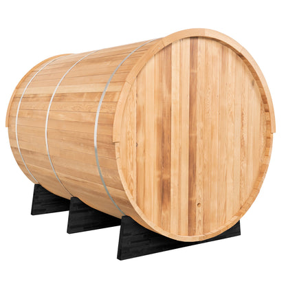 Extra-Wide Barrel Sauna - 8 Person